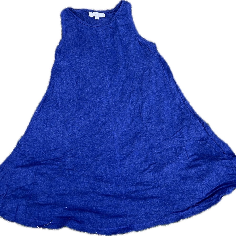 Loft casual dress size M blue very good for summer ‼️very good condition ‼️